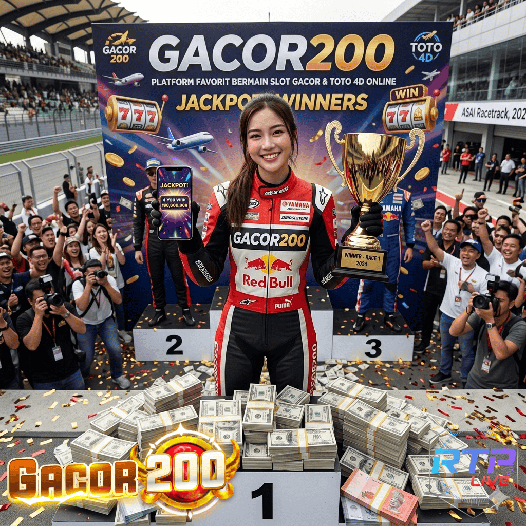 GACOR200 ✈️ GACOR 200 Platform Favorit Bermain Slot Gacor & TOTO 4D Online