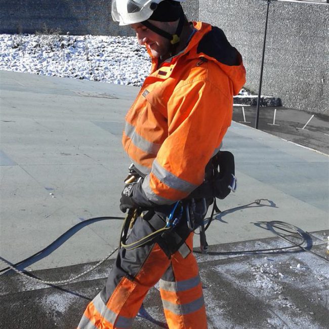 travaux toit telecabine st gervais