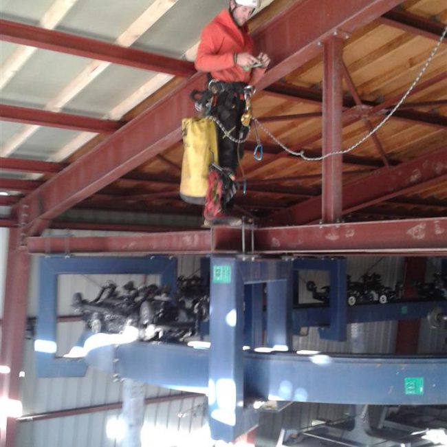 travaux toit telecabine st gervais