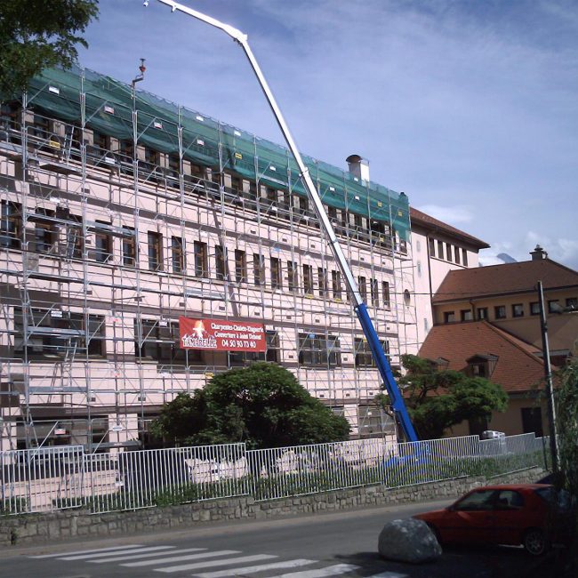 travaux ecole st joseph sallanches