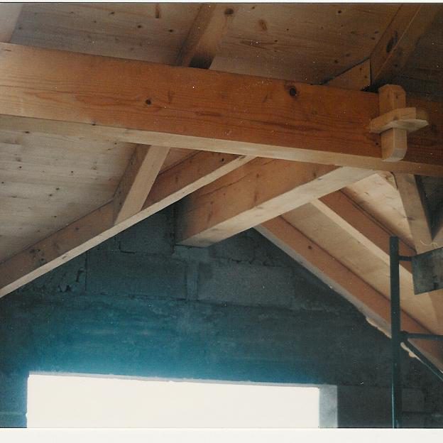 vu travail charpente