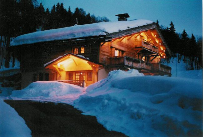 construction chalet megeve