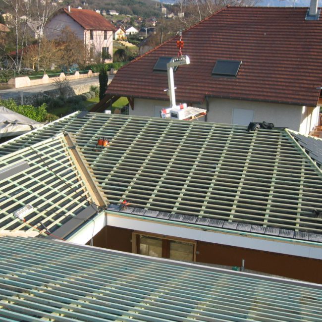 toiture habitat garage