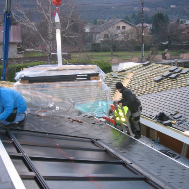 toiture habitat garage