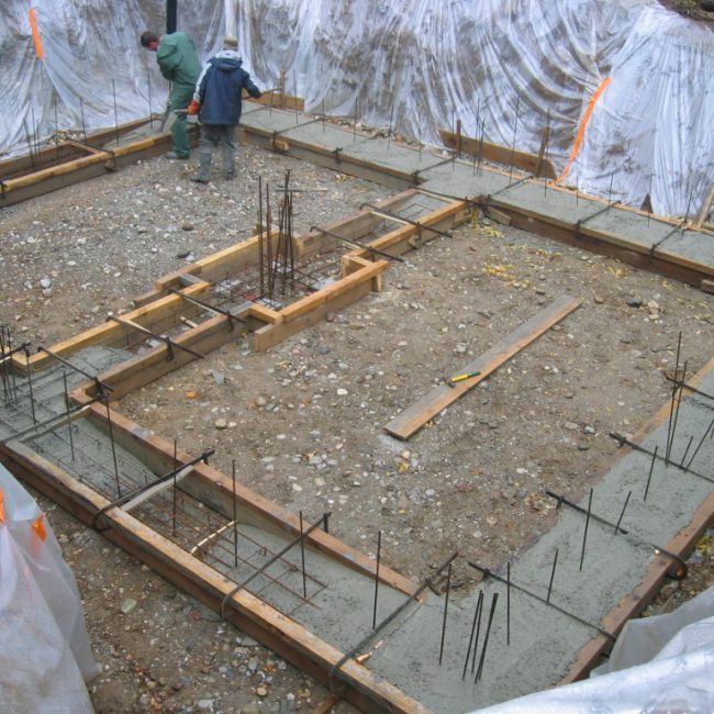 creation soubassement