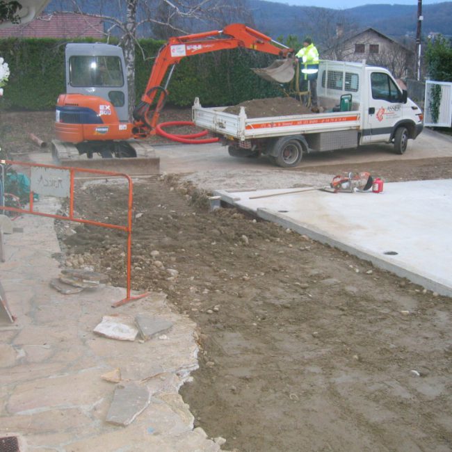 demarrage soubassement