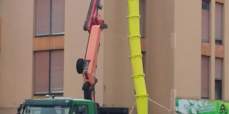 Camion grue chantier etancheite epdm